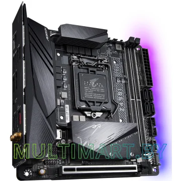 Материнская плата Gigabyte Z490I Aorus Ultra (rev. 1.x) картинка 3